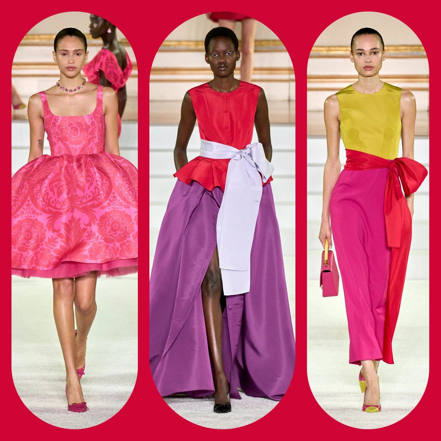 3 Carolina Herrera outono inverno 2023 2024 Runway revista