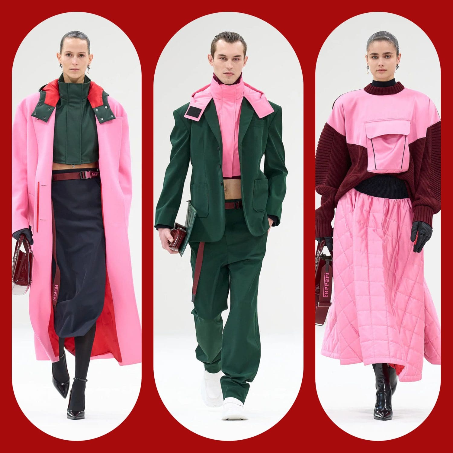 3 フェラーリ 秋冬 2023 2024 ミラノ Runway 雑誌