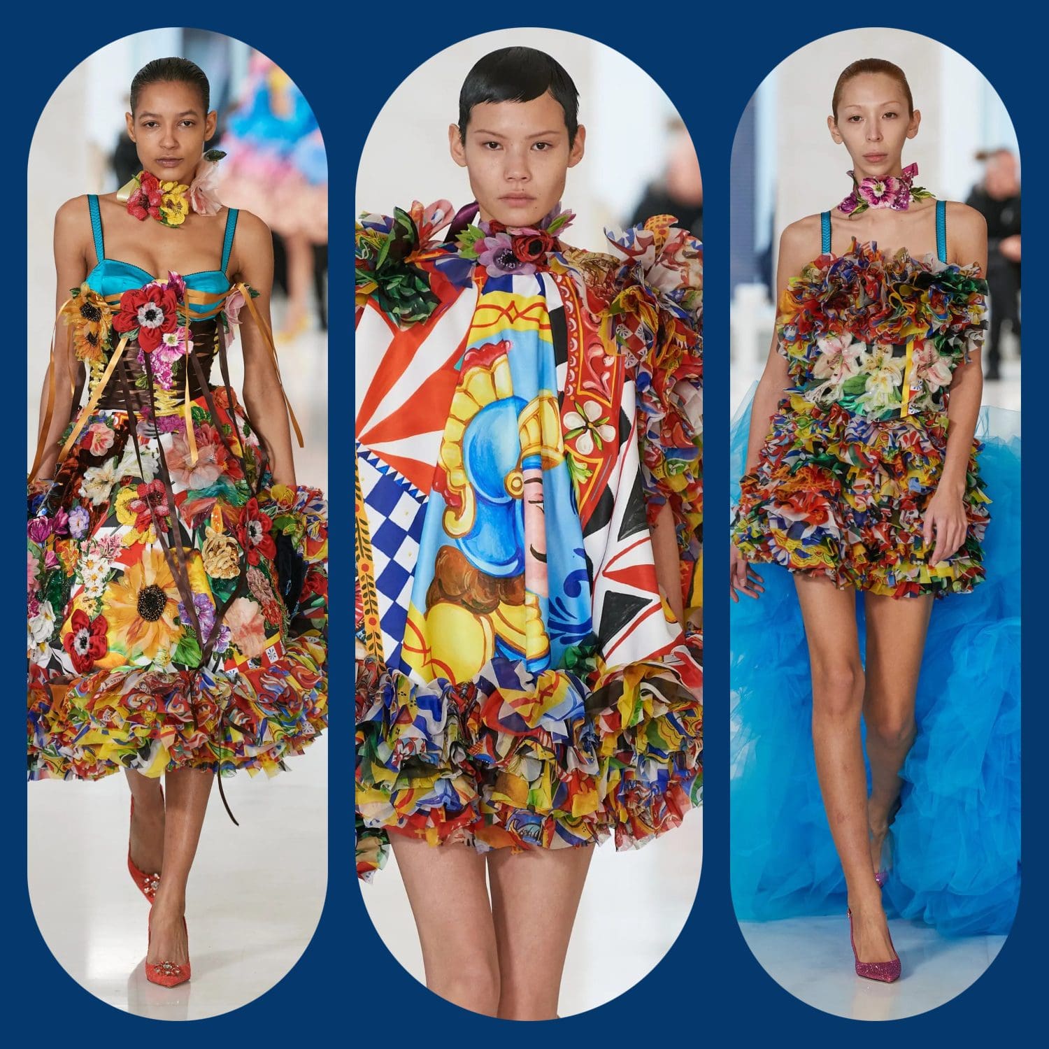 3Tomo Koizumi Dolce Gabbana Outono Inverno 2023 2024 Milan Runway revista