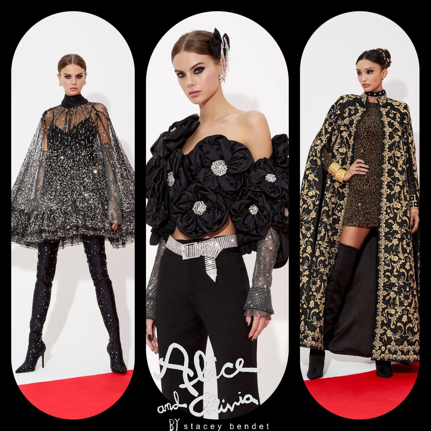 4 AliceOlivia Fall Winter 2023 2024 New York Runway Magazine