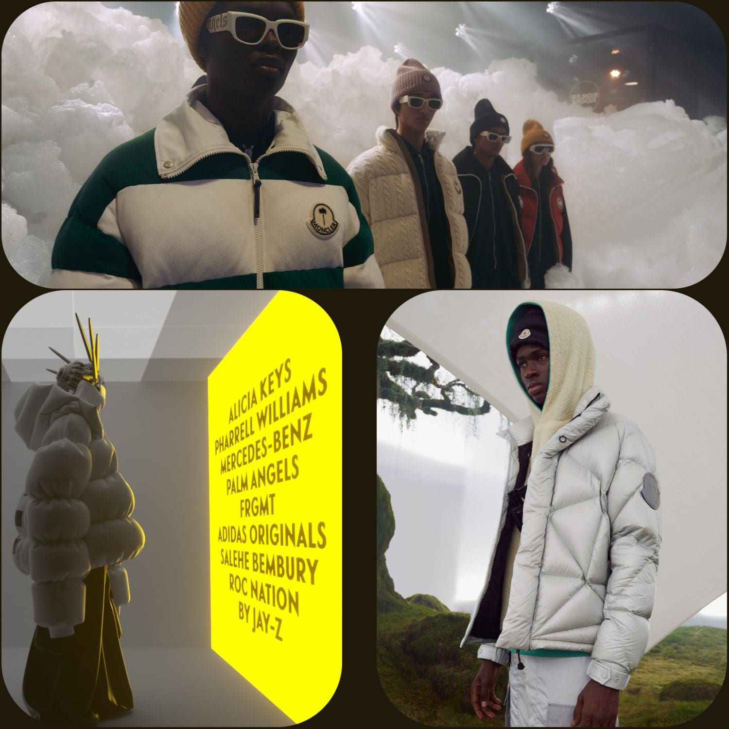 4 El arte del genio de Moncler 2023 mostrar londres Runway Revistas