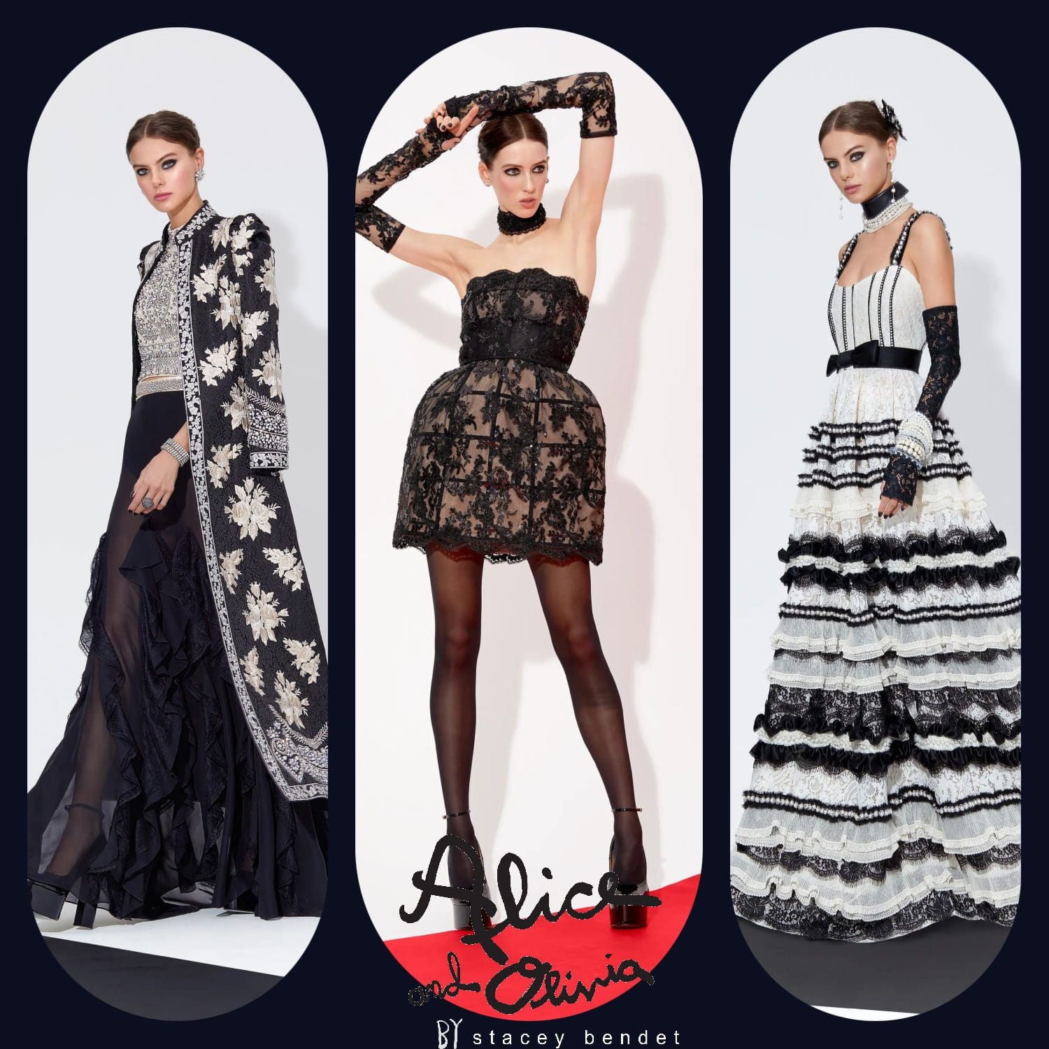 Alice+Olivia Fall Winter 2023-2024 - RUNWAY MAGAZINE ® Official