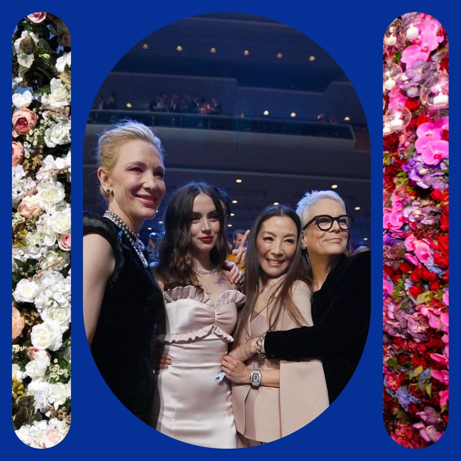 Cate Blanchett Michelle Yeoh and Jamie Lee Curtis at BAFTA 2023 Award London Runway Magazine