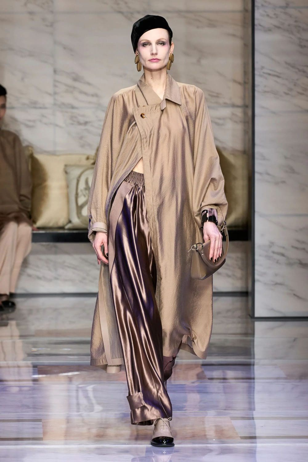 Giorgio Armani Fall Winter 2023 2024 Milan Runway Magazine 1