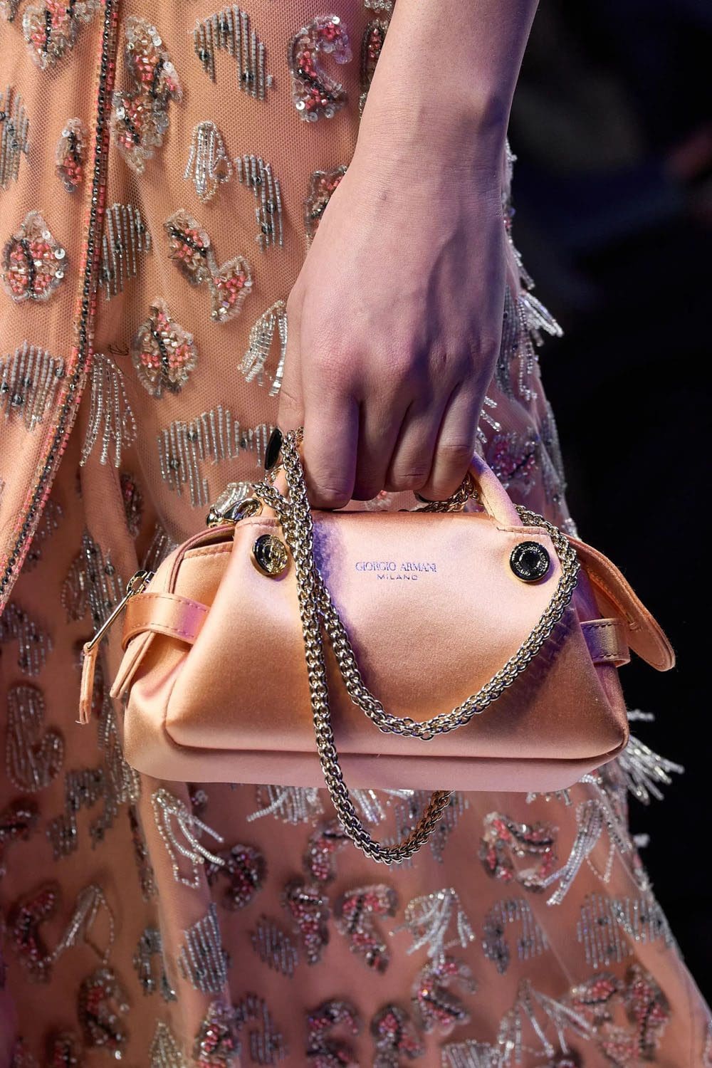 Giorgio Armani Fall Winter 2023 2024 Milan Runway Magazine 129