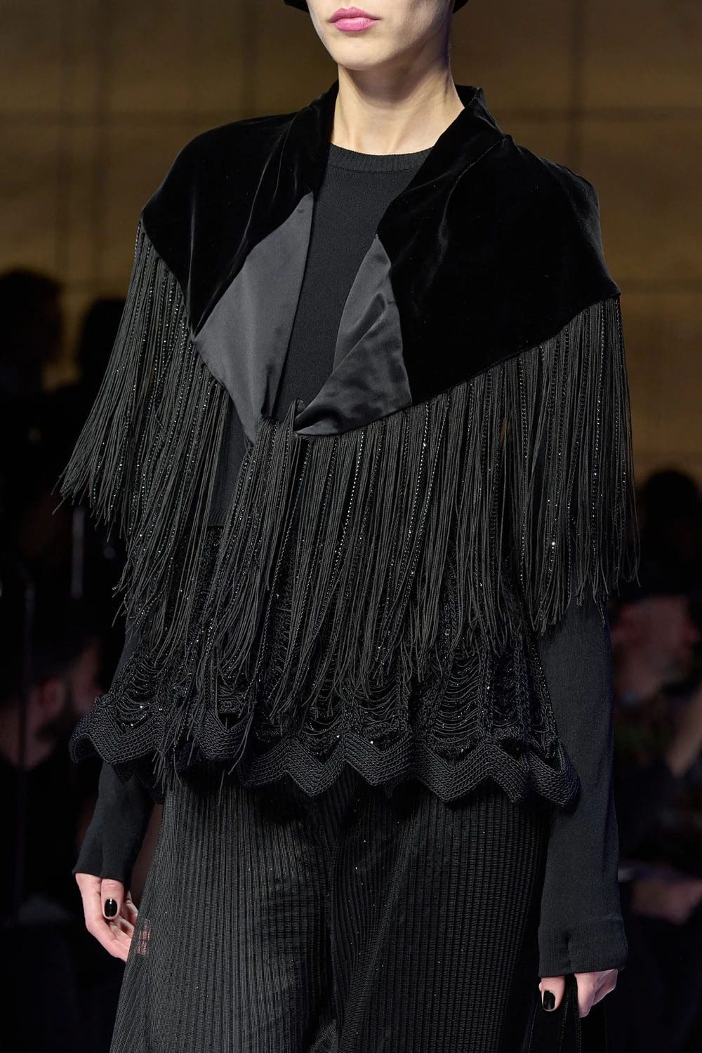 Giorgio Armani Fall Winter 2023 2024 Milan Runway Magazine 143