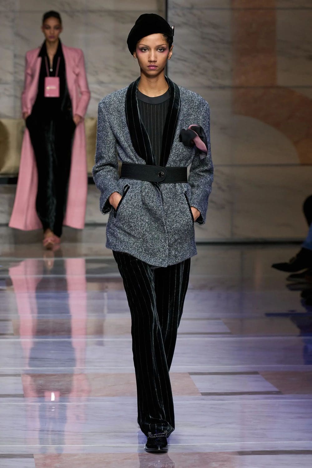 Giorgio Armani Fall Winter 2023 2024 Milan Runway Magazine 34