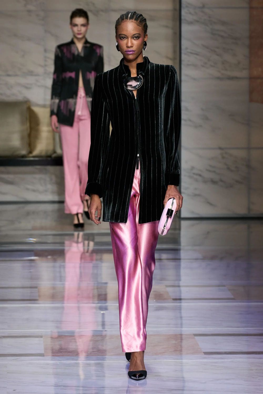Giorgio Armani Fall Winter 2023 2024 Milan Runway Magazine 38