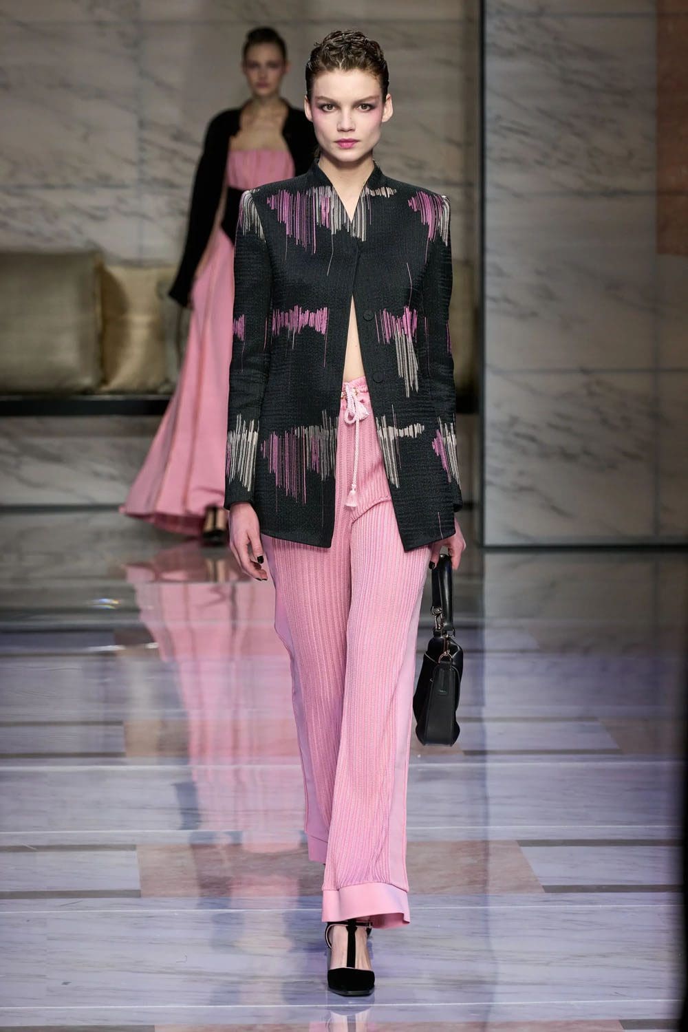 Giorgio Armani Fall Winter 2023 2024 Milan Runway Magazine 40