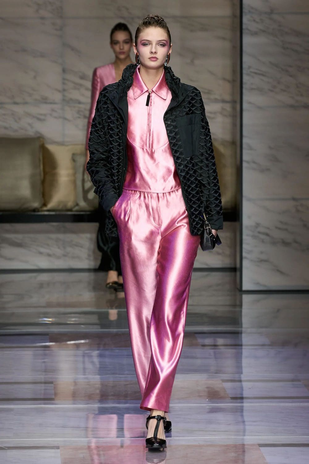 Giorgio Armani Fall Winter 2023 2024 Milan Runway Magazine 42