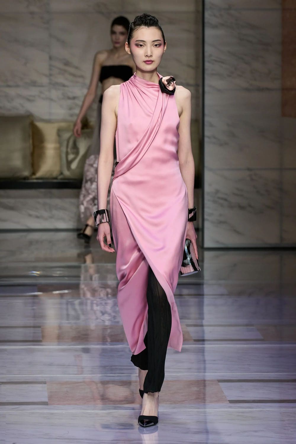 Giorgio Armani Fall Winter 2023 2024 Milan Runway Magazine 47