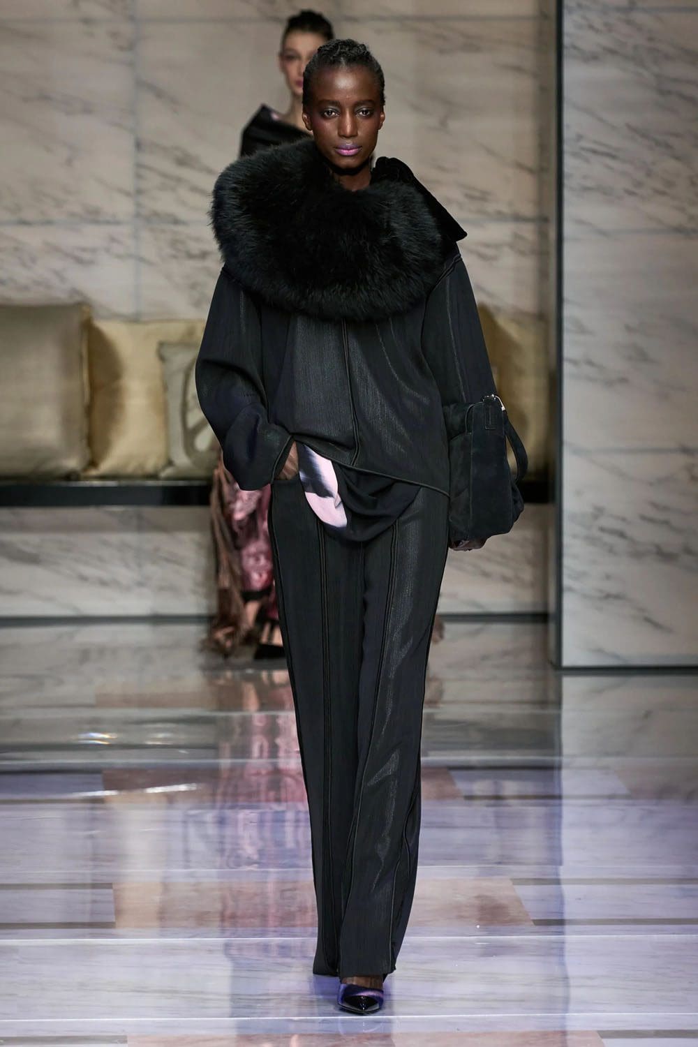 Giorgio Armani Fall Winter 2023 2024 Milan Runway Magazine 49