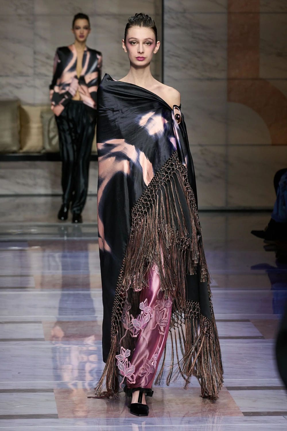 Giorgio Armani Fall Winter 2023 2024 Milan Runway Magazine 50