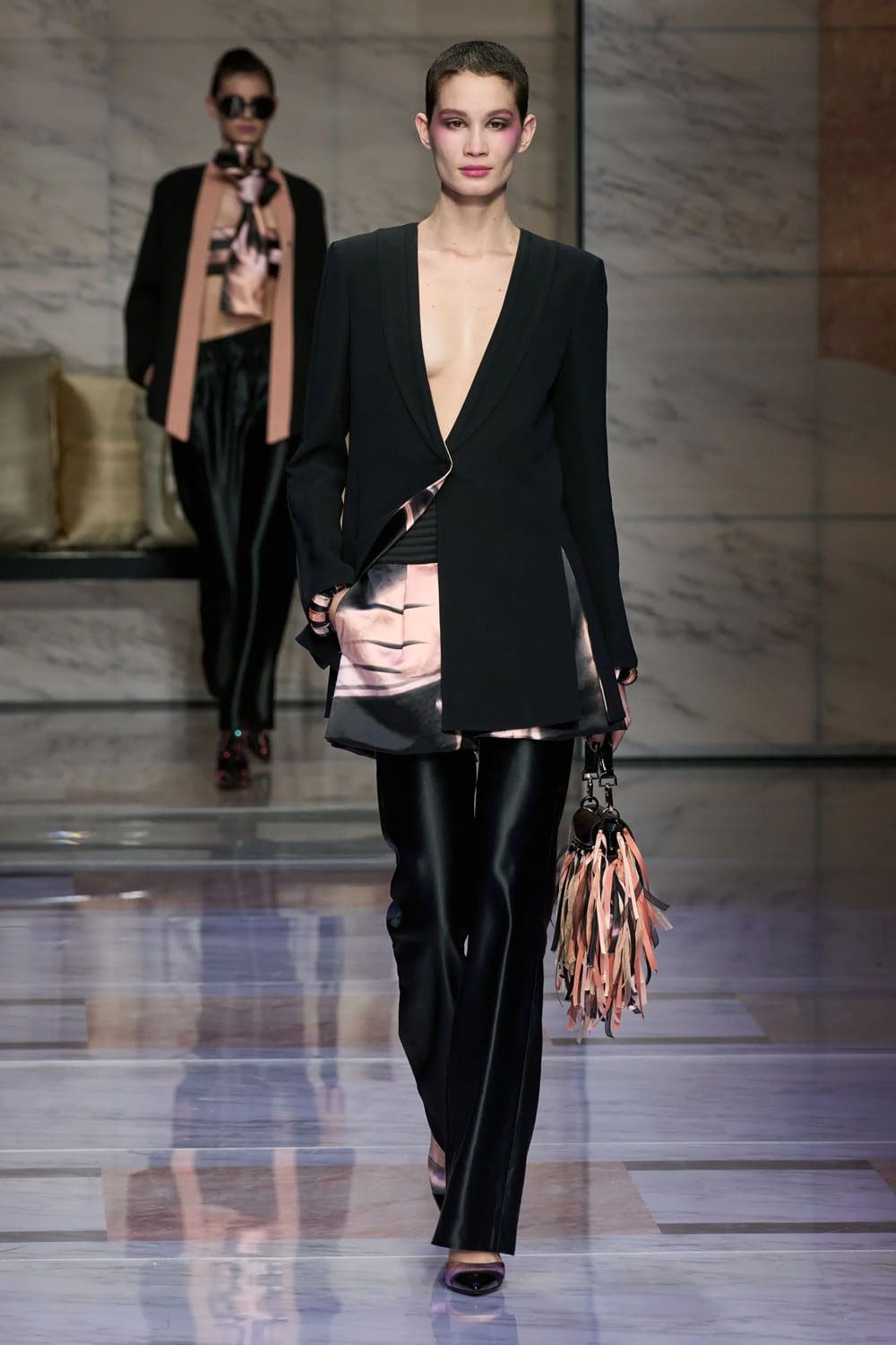 Giorgio Armani Fall Winter 2023 2024 Milan Runway Magazine 52
