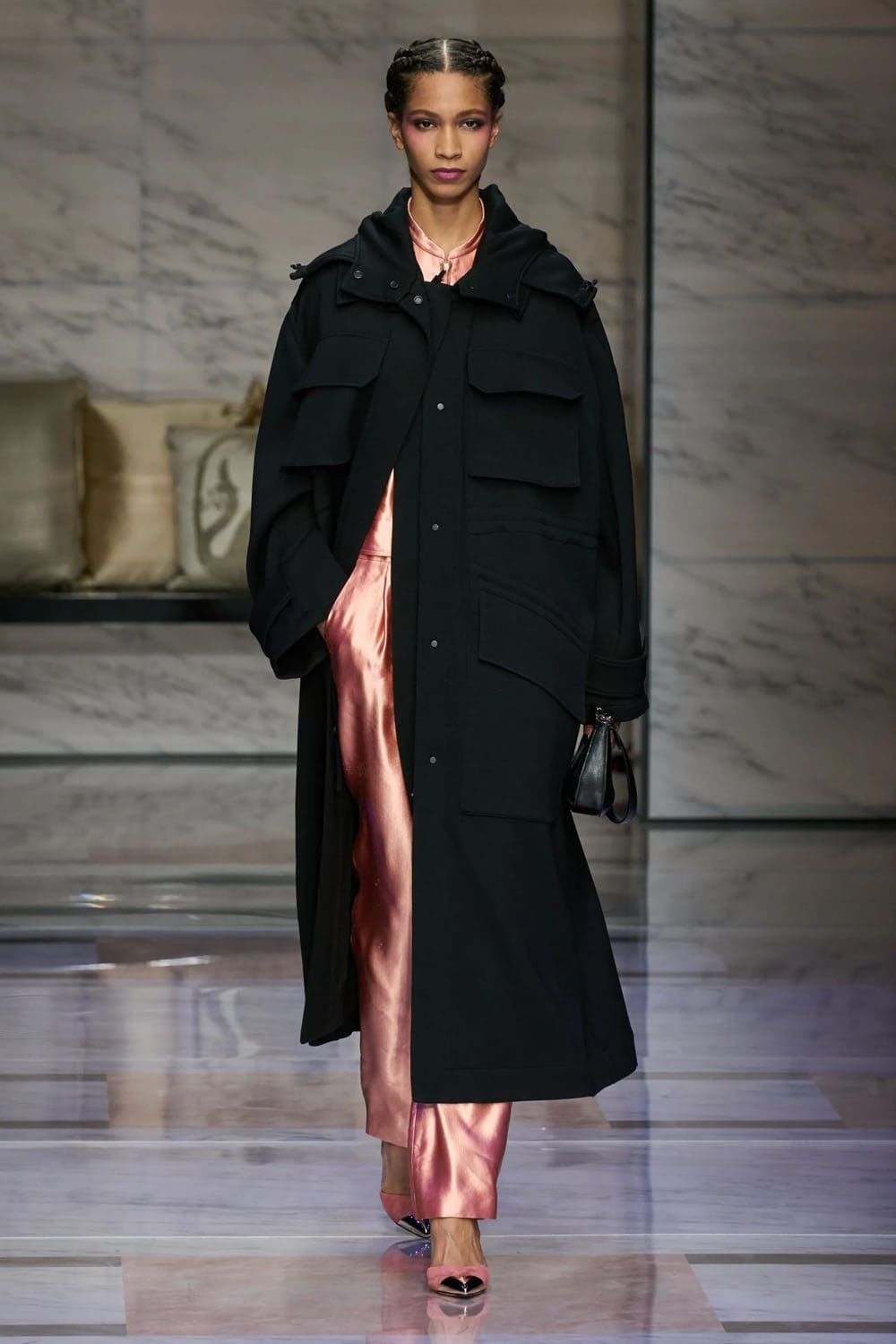 Giorgio Armani Fall Winter 2023 2024 Milan Runway Magazine 58