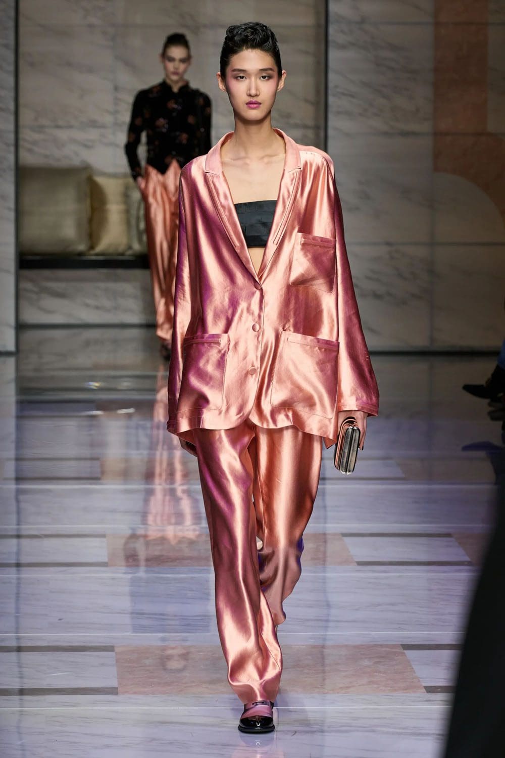 Giorgio Armani Fall Winter 2023 2024 Milan Runway Magazine 61