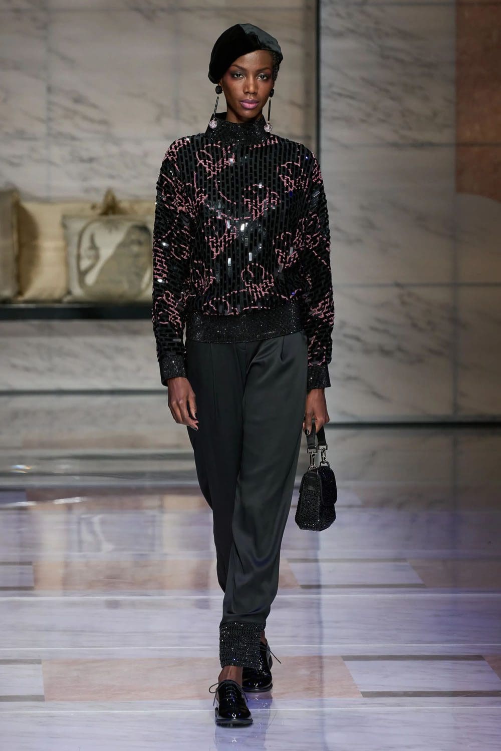 Giorgio Armani Fall Winter 2023 2024 Milan Runway Magazine 74