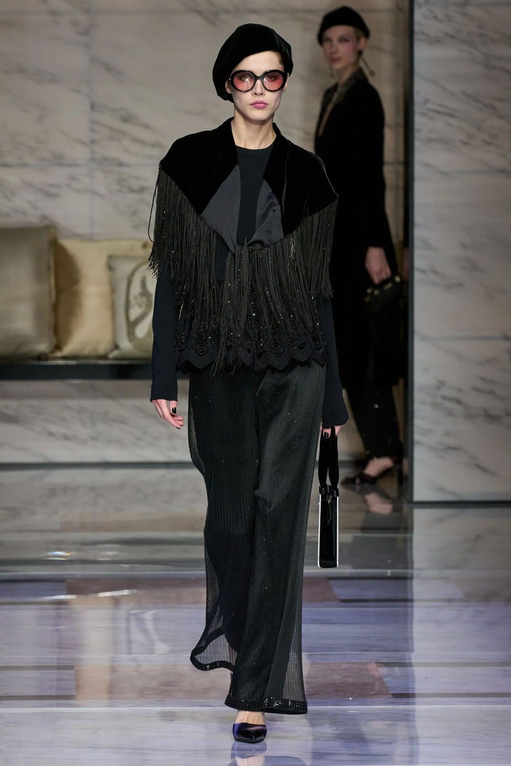 Giorgio Armani Fall Winter 2023 2024 Milan Runway Magazine 78