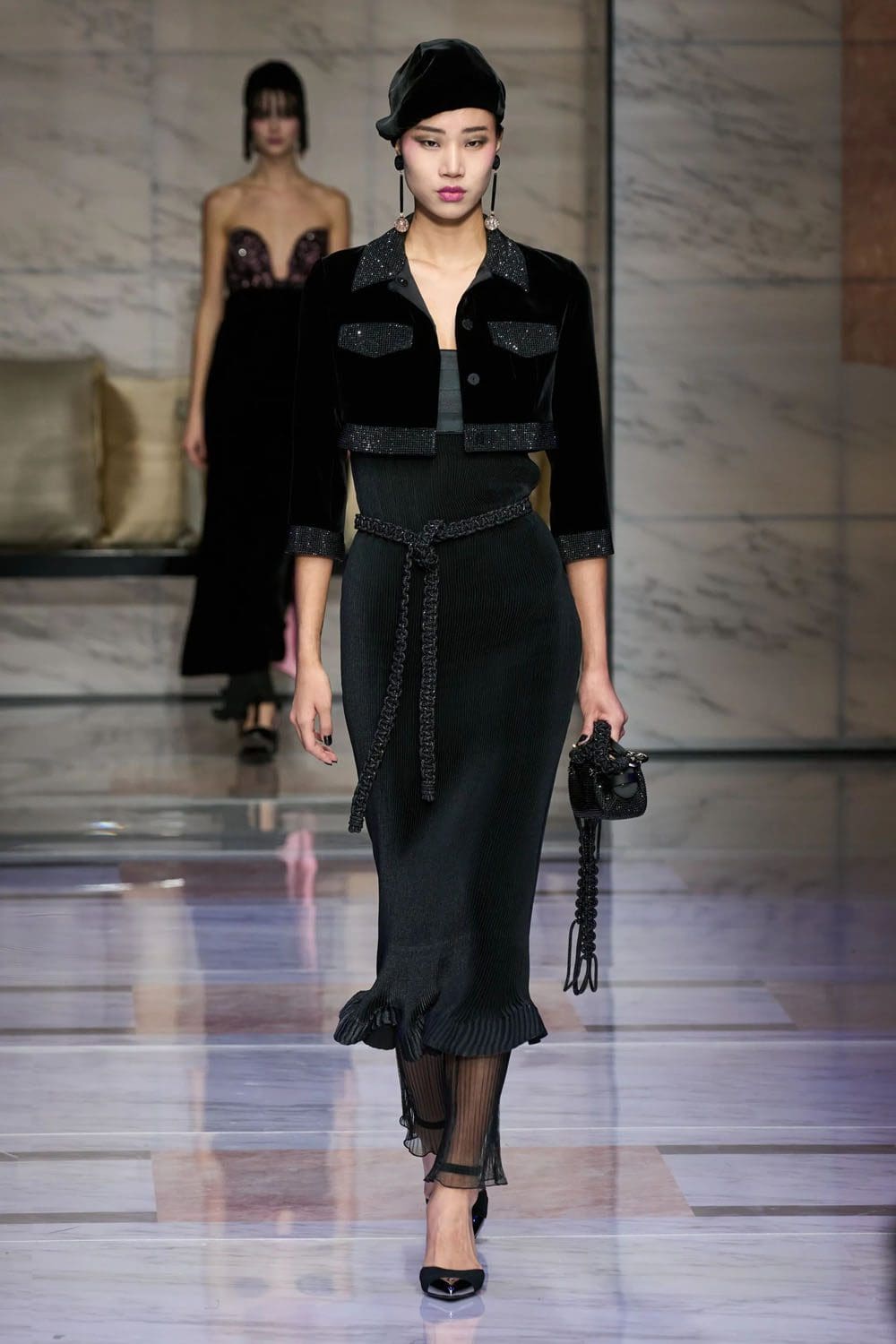 Giorgio Armani Fall Winter 2023 2024 Milan Runway Magazine 80