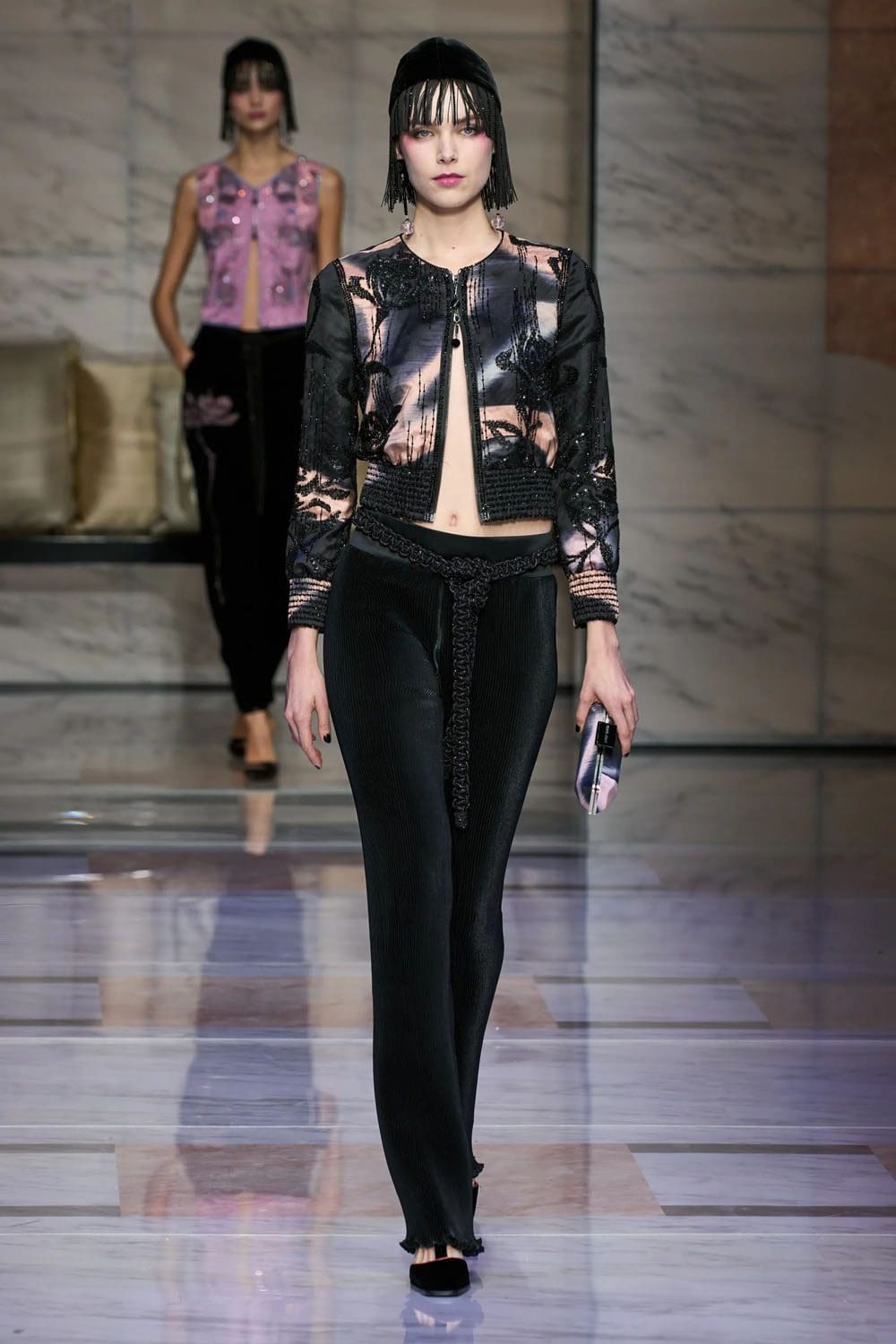 Giorgio Armani Fall Winter 2023 2024 Milan Runway Magazine 82