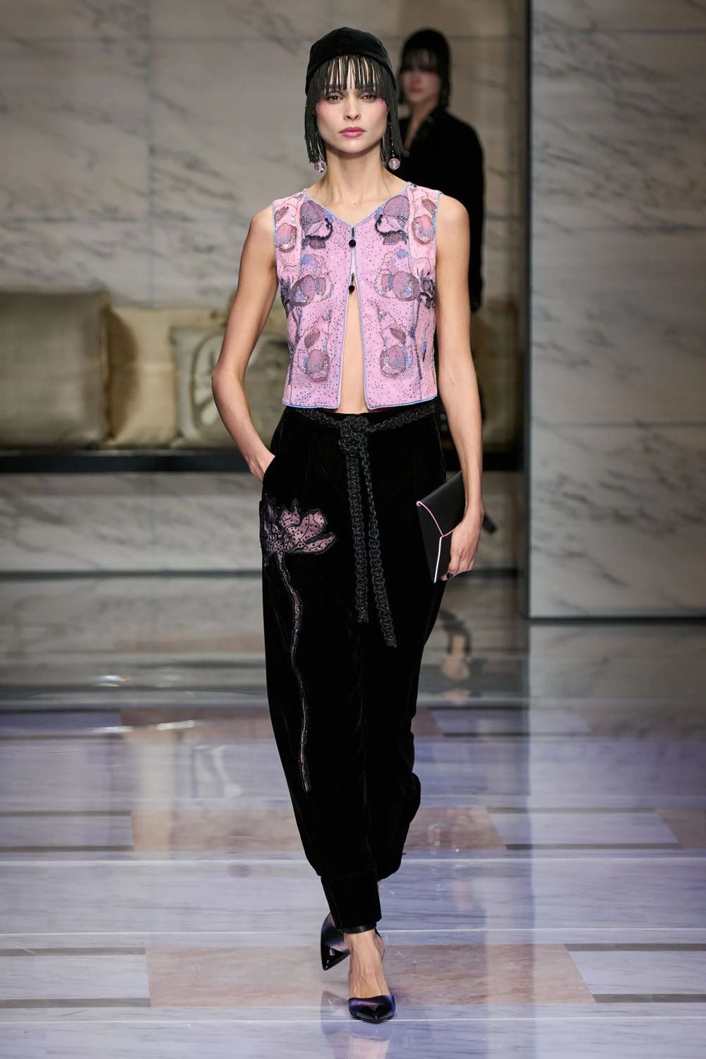 Giorgio Armani Fall Winter 2023 2024 Milan Runway Magazine 83