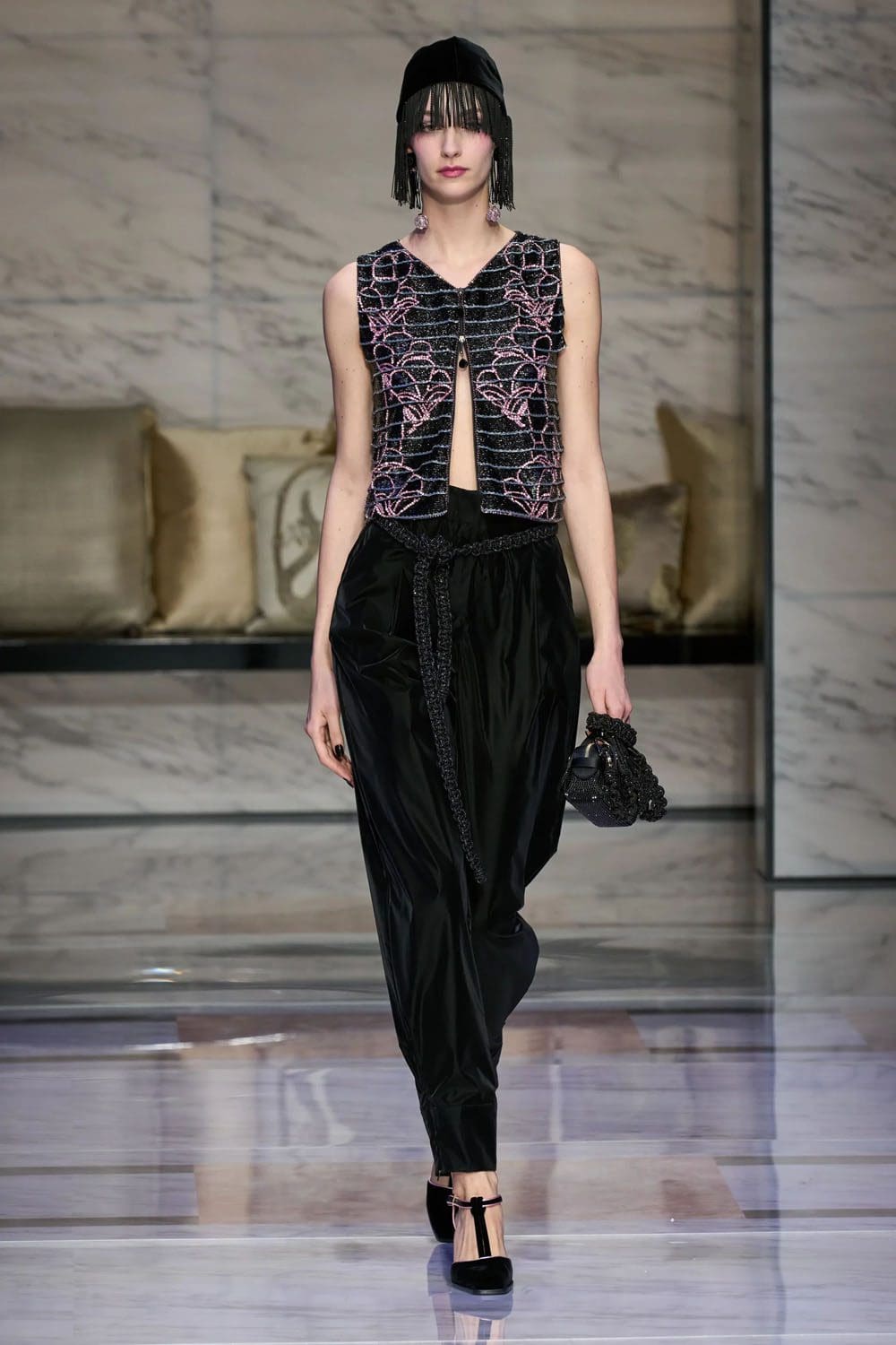 Giorgio Armani Fall Winter 2023 2024 Milan Runway Magazine 87