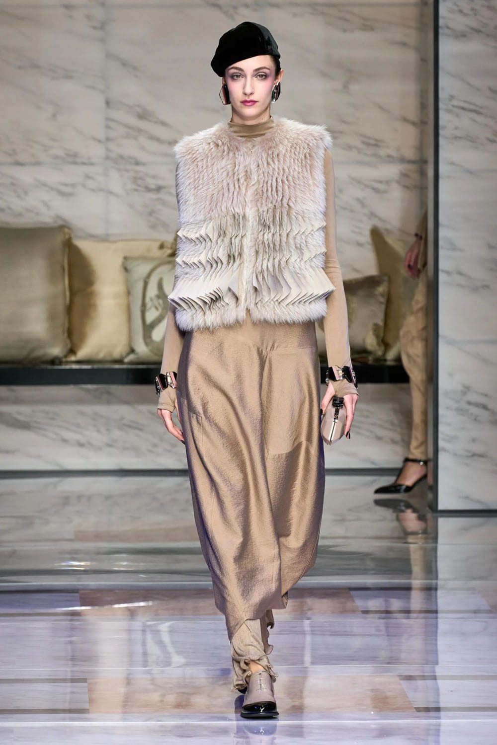 Giorgio Armani Fall Winter 2023 2024 Milan Runway Magazine 9