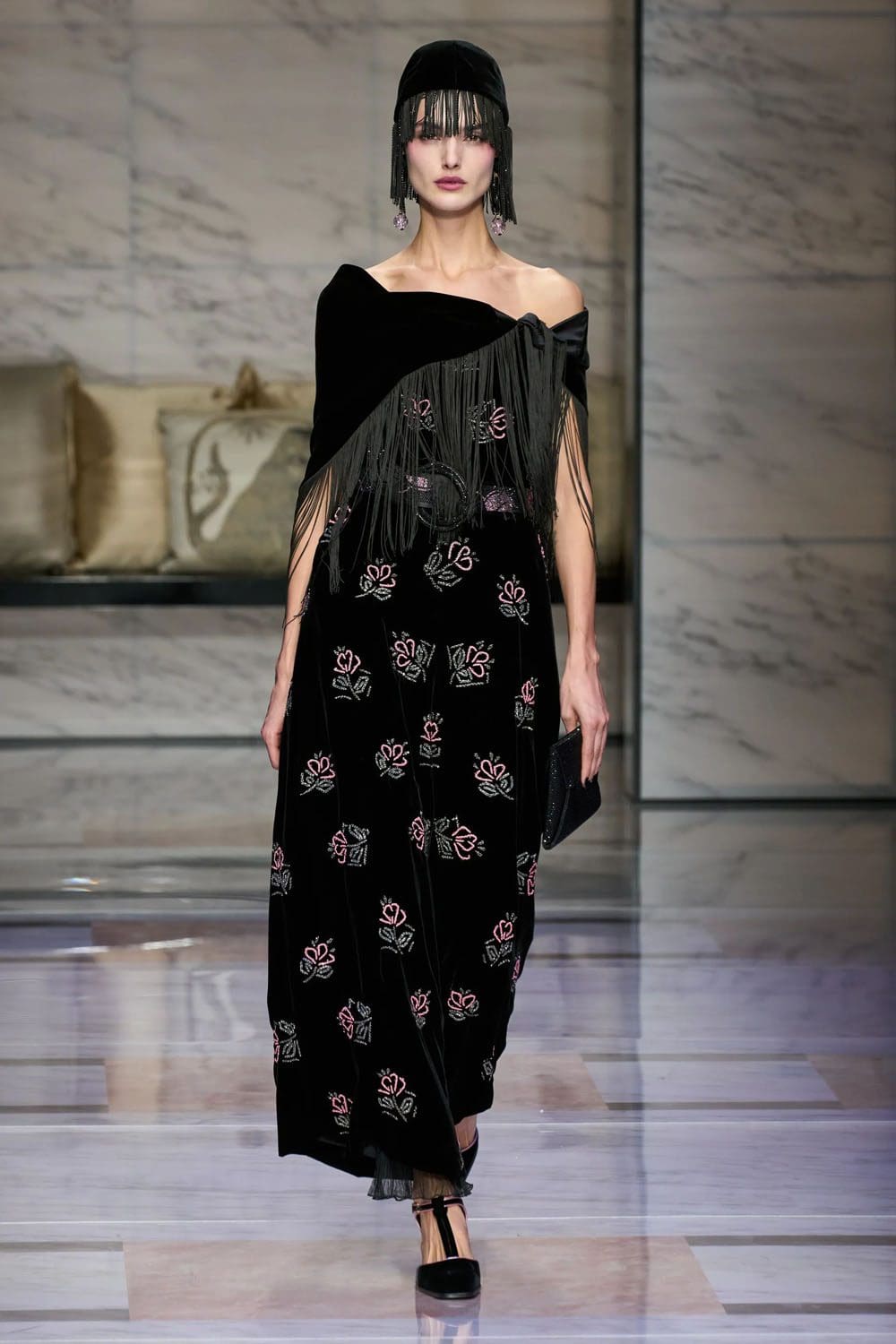 Giorgio Armani Fall Winter 2023 2024 Milan Runway Magazine 90