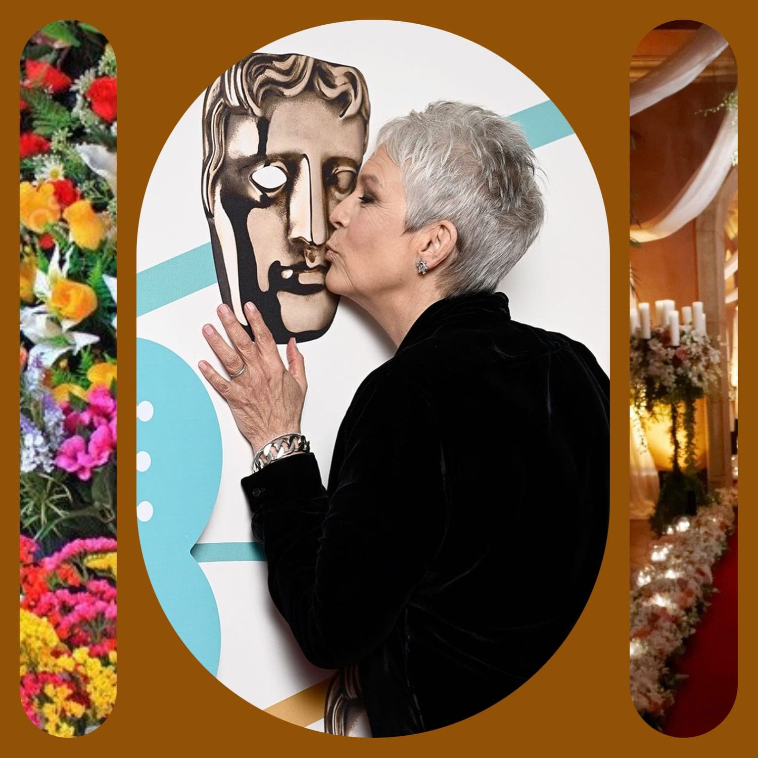Jamie Lee Curtis in Saint Lauren at BAFTA 2023 Awards London Runway Magazine 1 1