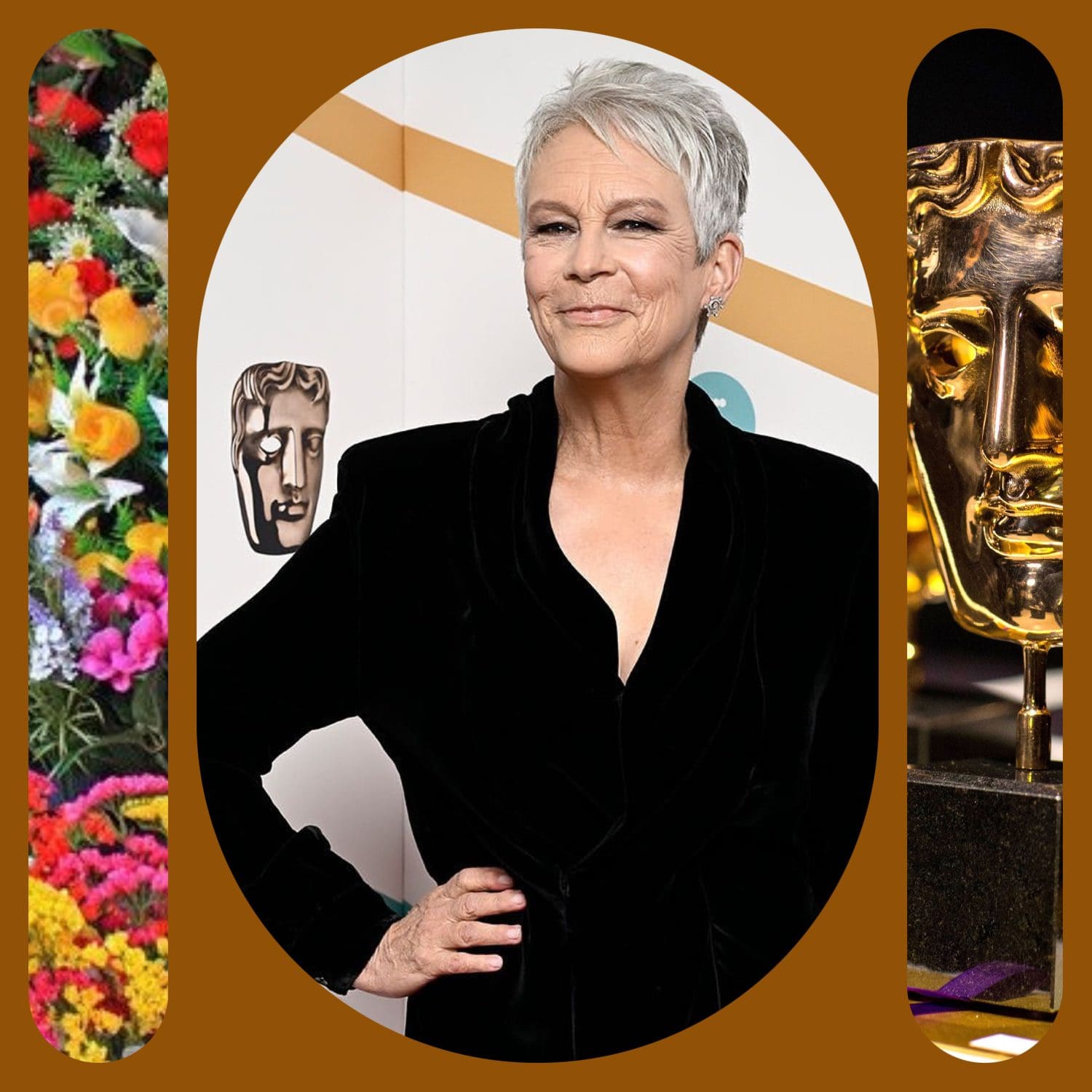 Jamie Lee Curtis in Saint Lauren at BAFTA 2023 Awards London Runway Magazine 2 1