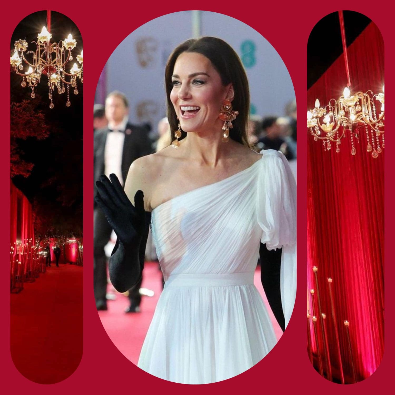 Kate Middleton Princess of Wales BAFTA 2023 Award London Runway Magazine 2 1