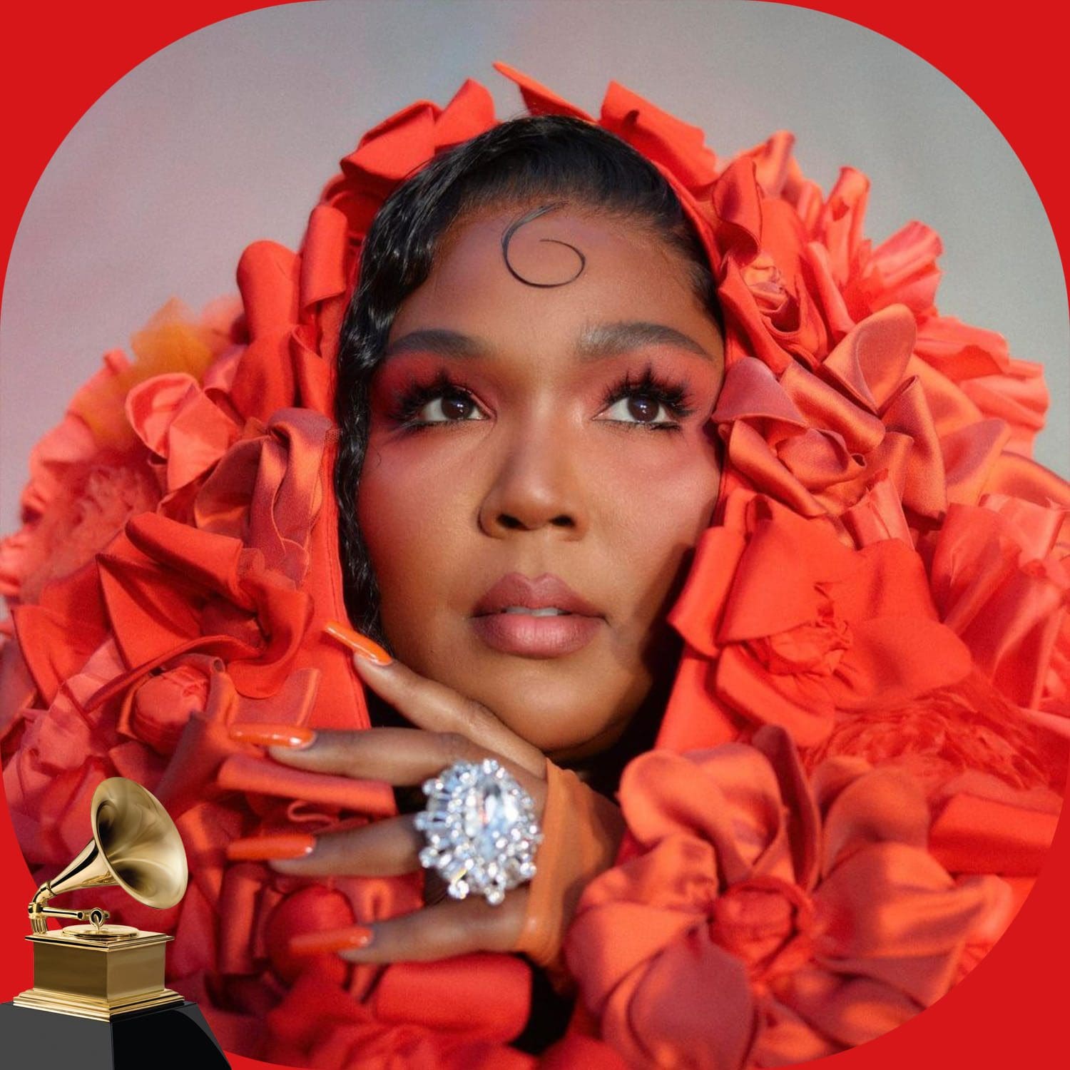 Lizzo em Dolce Gabbana no Grammy Awards 65 por Runway revista 2023 2