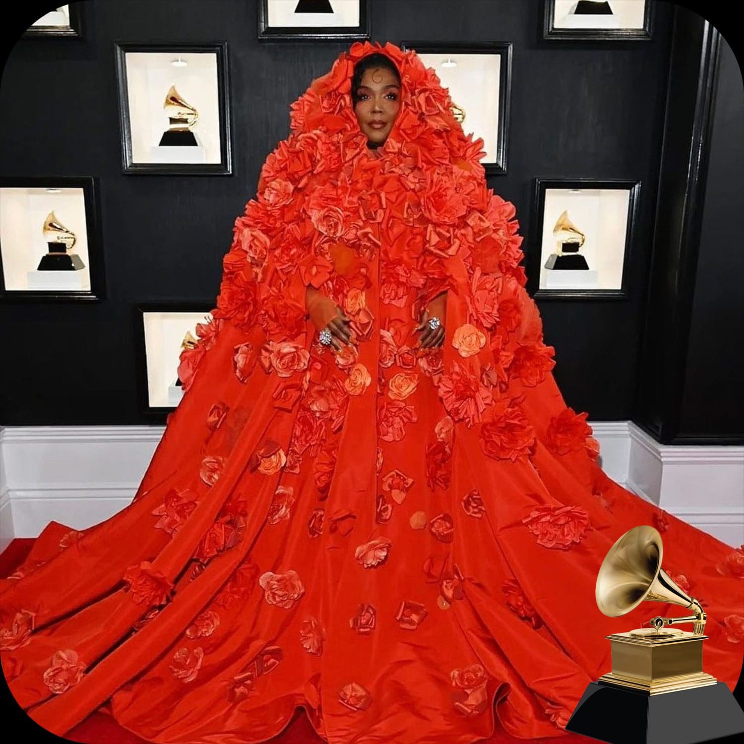 Lizzo em Dolce Gabbana no Grammy Awards 65 por Runway revista 2023 4