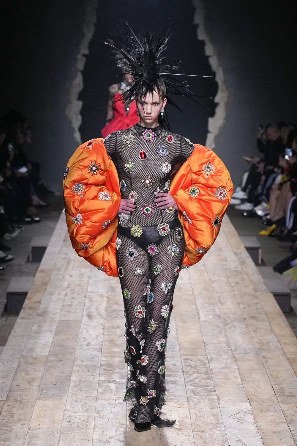 Moschino Herbst Winter 2023 2024 Milan Runway 41 Magazin
