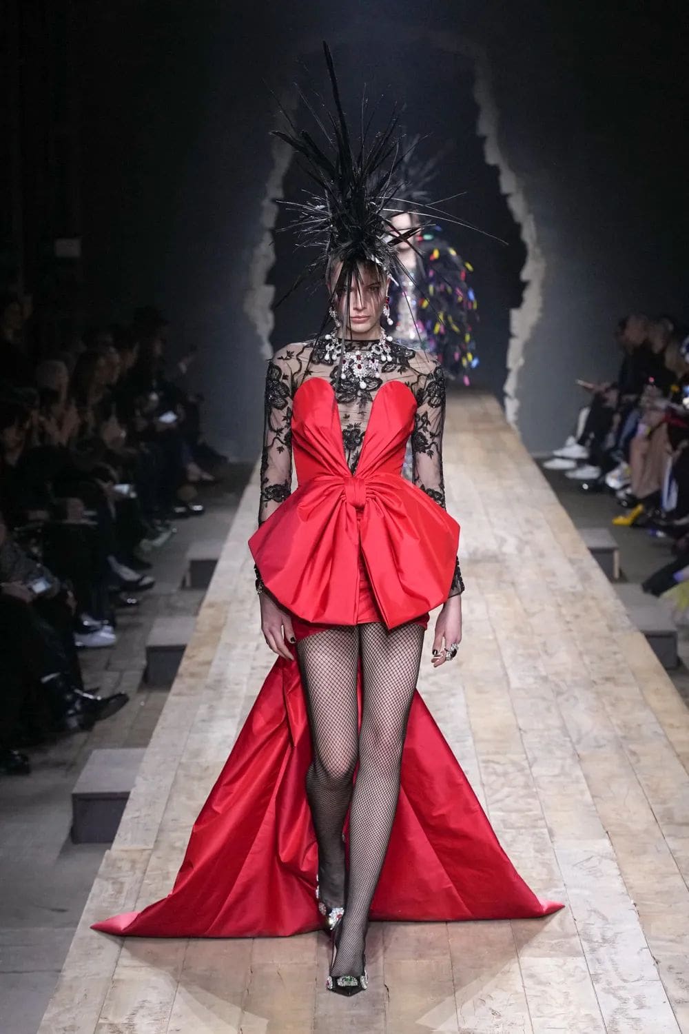 Moschino Herbst Winter 2023 2024 Milan Runway 42 Magazin