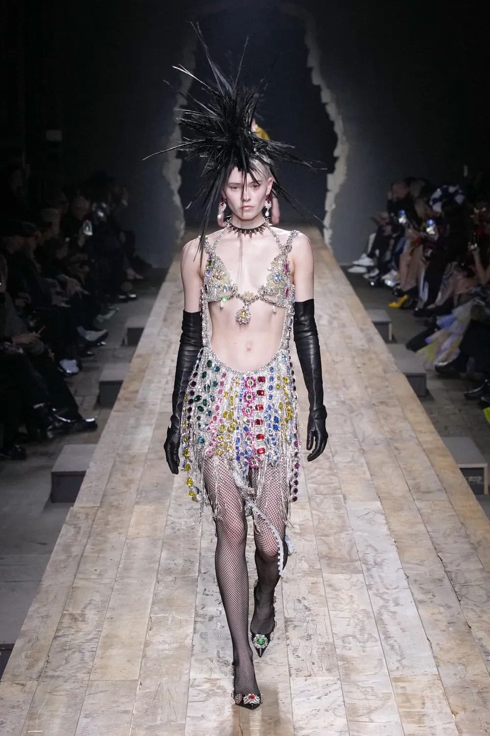 Moschino Herbst Winter 2023 2024 Milan Runway 45 Magazin