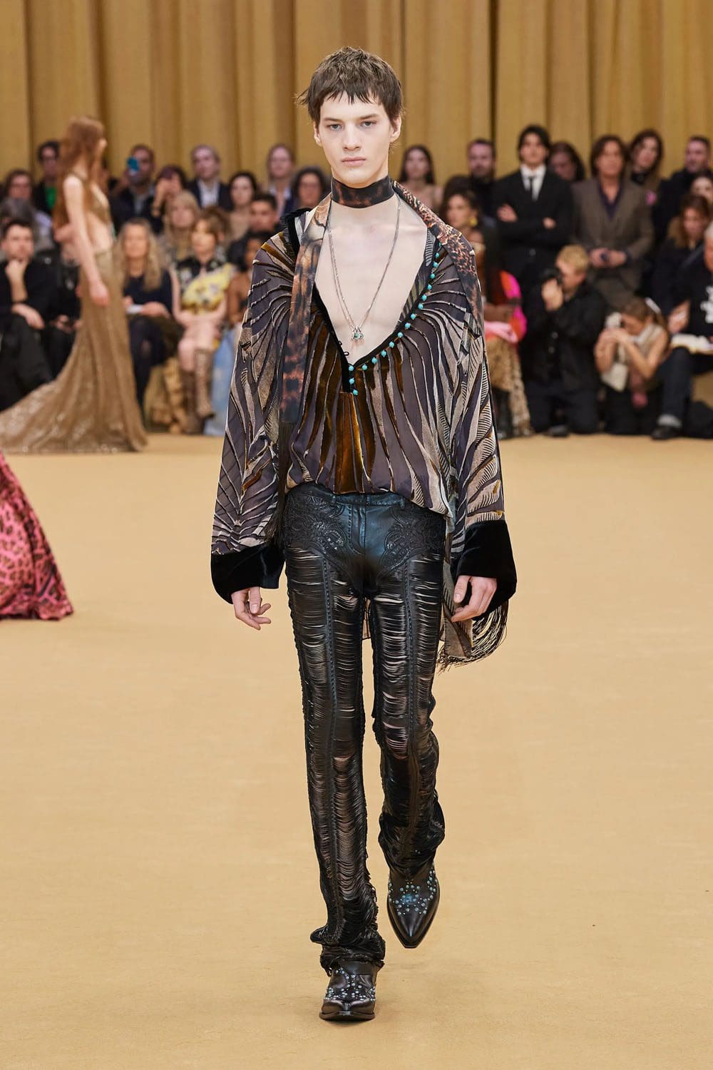 Roberto Cavalli Otoño Invierno 2023 2024 Milán Runway Magazine 19