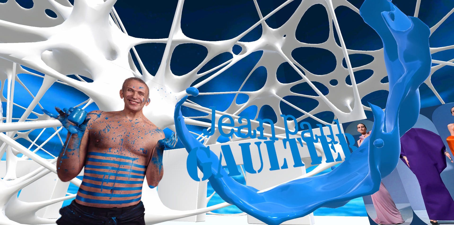春天的夏天 2023 让·保罗·高提耶 (JEAN PAUL GAUTIER) 高级时装 Runway 杂志 Metaverse Web3