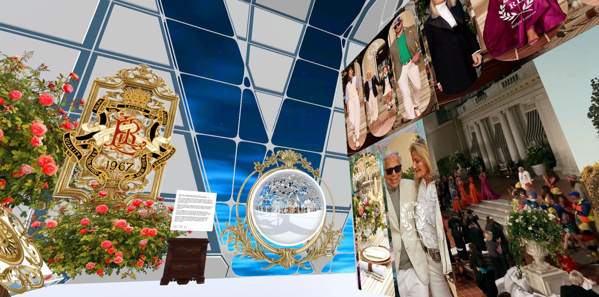 Spring Summer 2023 Ralph Lauren Runway Magazine Metaverse Web3