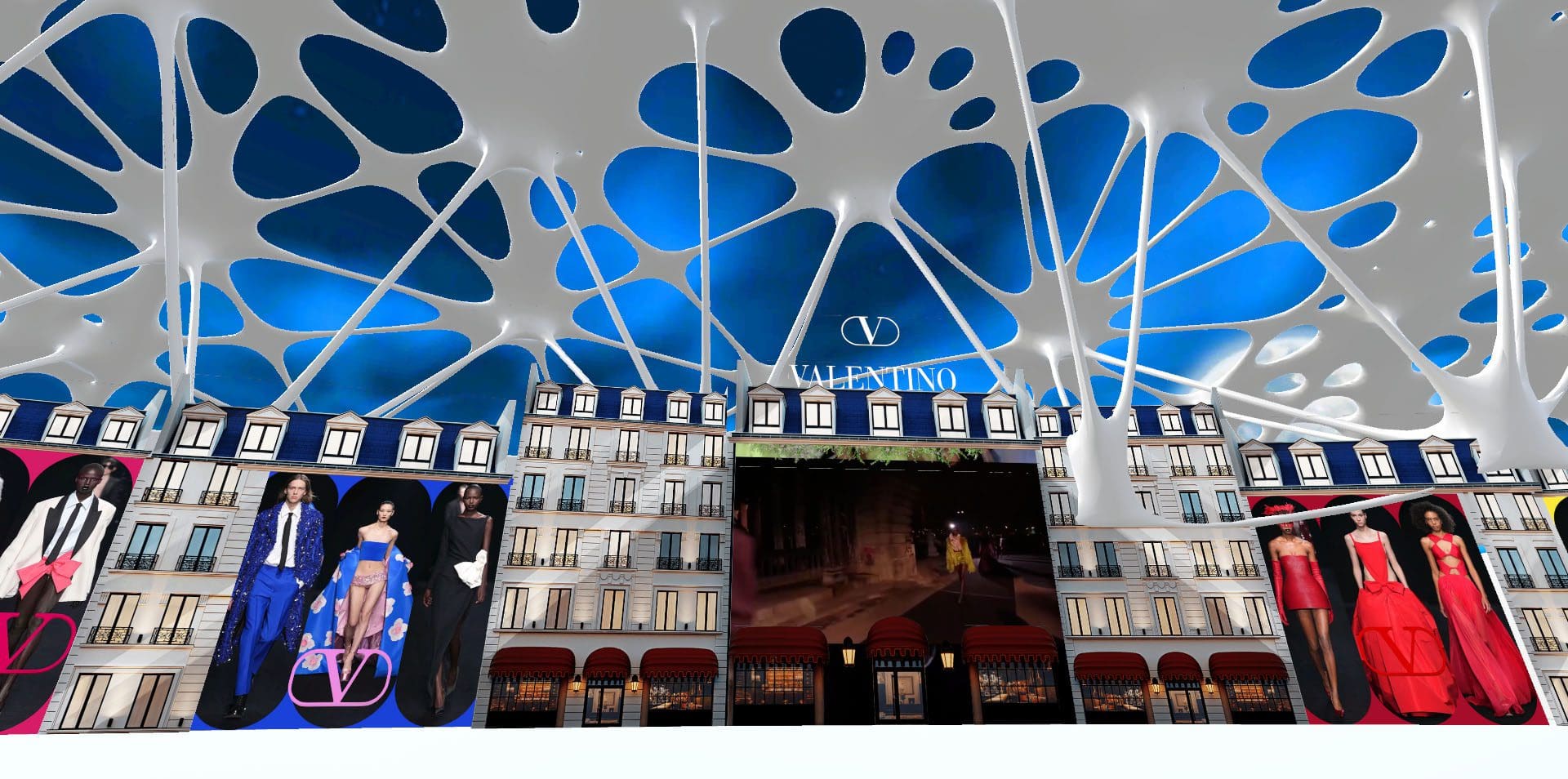 Valentino Web3 Valentino Metaverse Erster Auftritt Runway Magazin Web3 Runway Metaversum 4