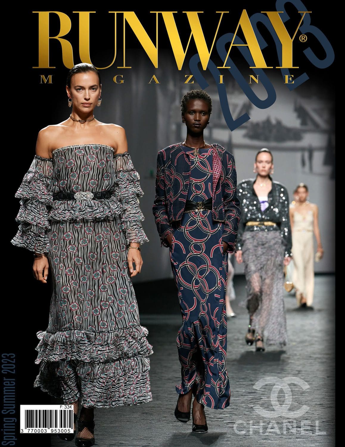 1 Runway Couverture du magazine Chanel Printemps Été 2023