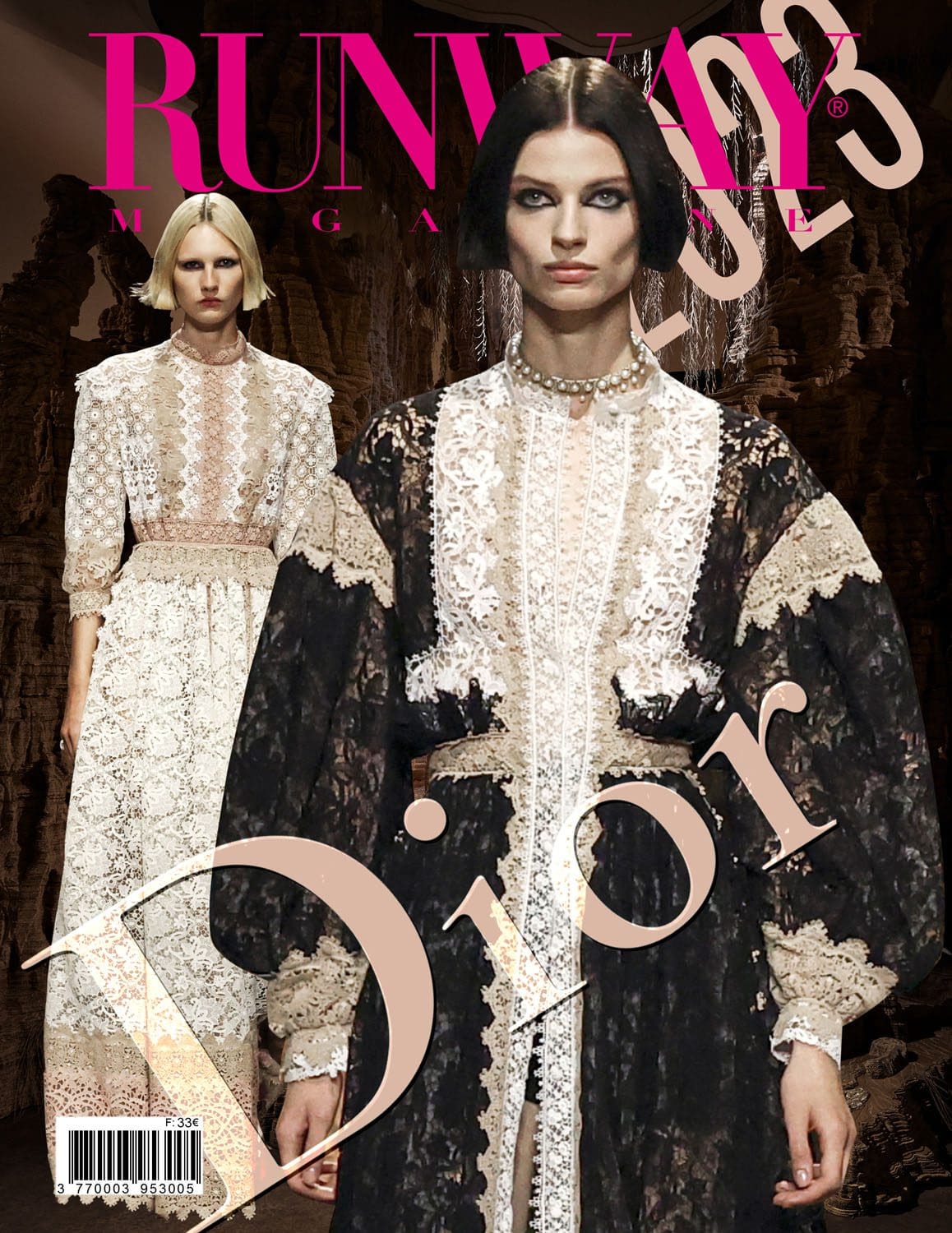 1 Runway Couverture du magazine Dior Printemps Été 2023