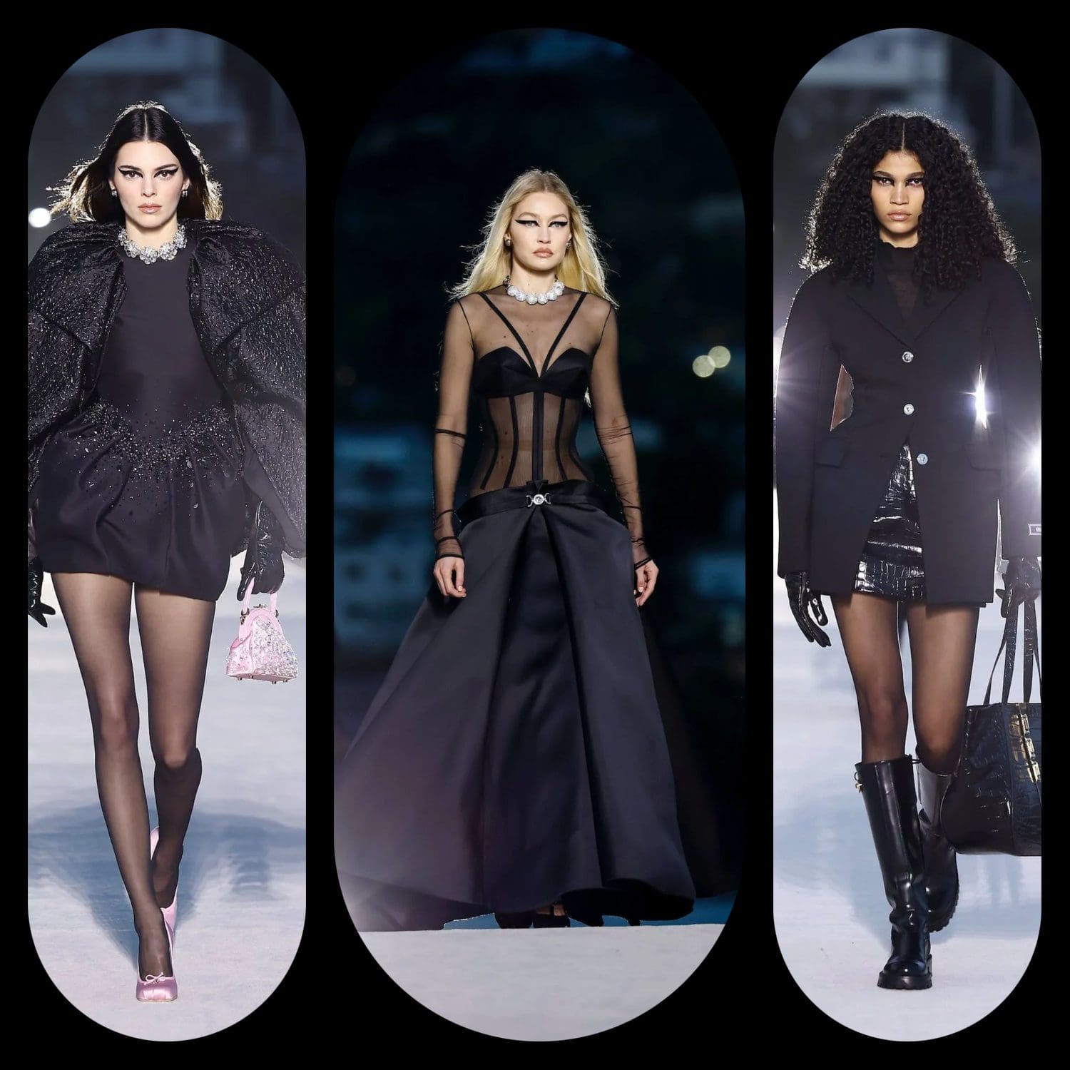 1 Versace Fall Winter 2023 Los Angeles Runway Magazine