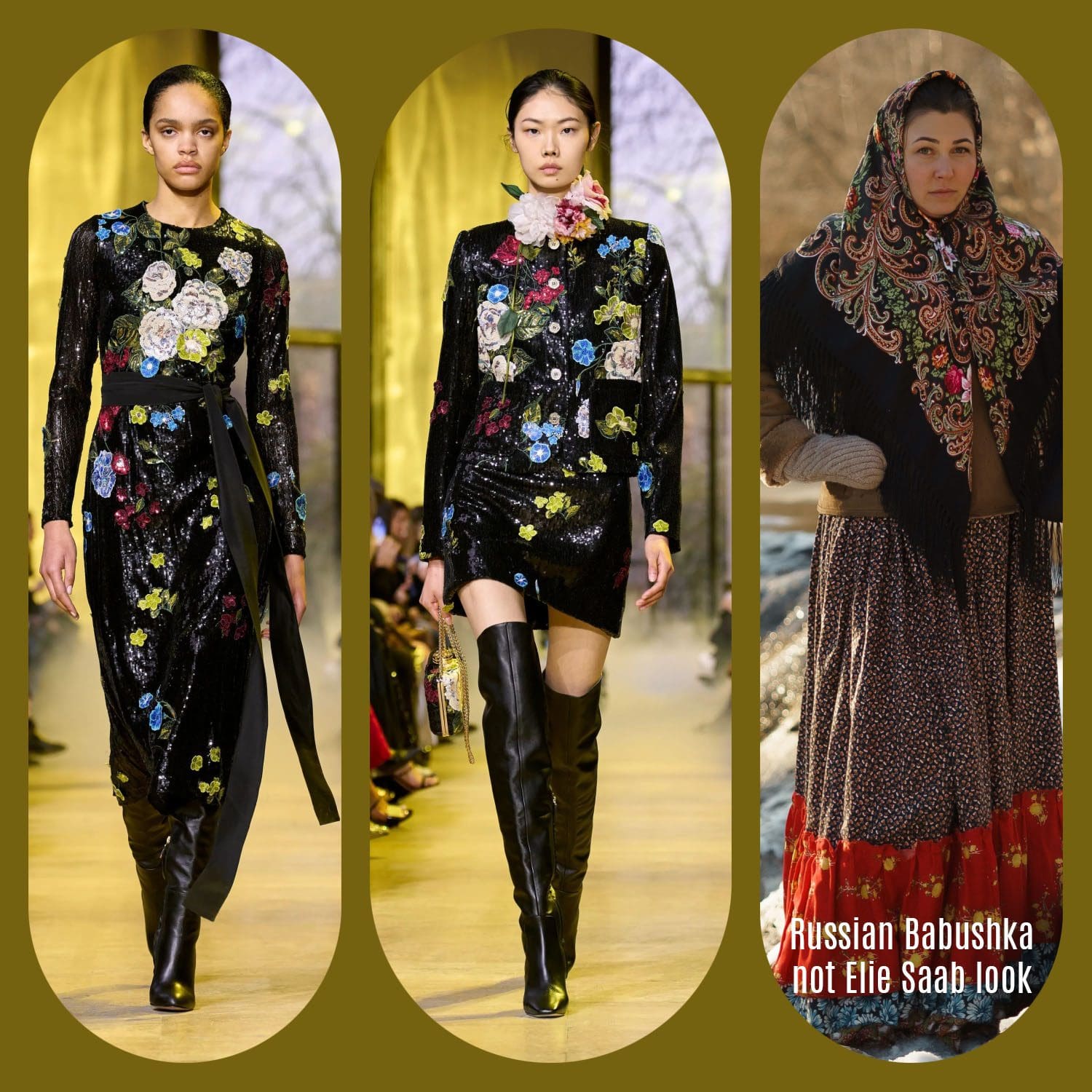 2 Elie Saab Autunno Inverno 2023 2024 Parigi Runway Magazine