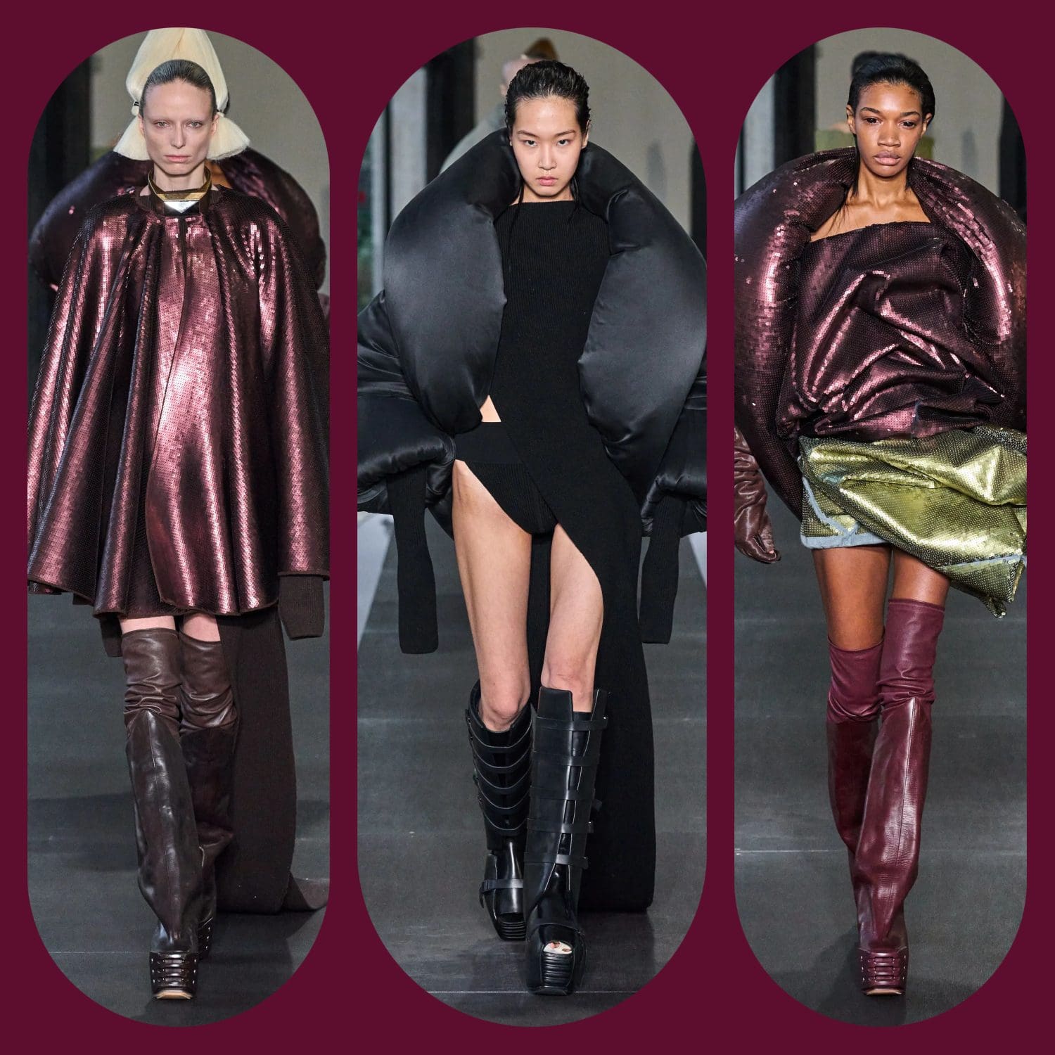 3 Rick Owens Otoño Invierno 2023 2024 París Runway Revistas