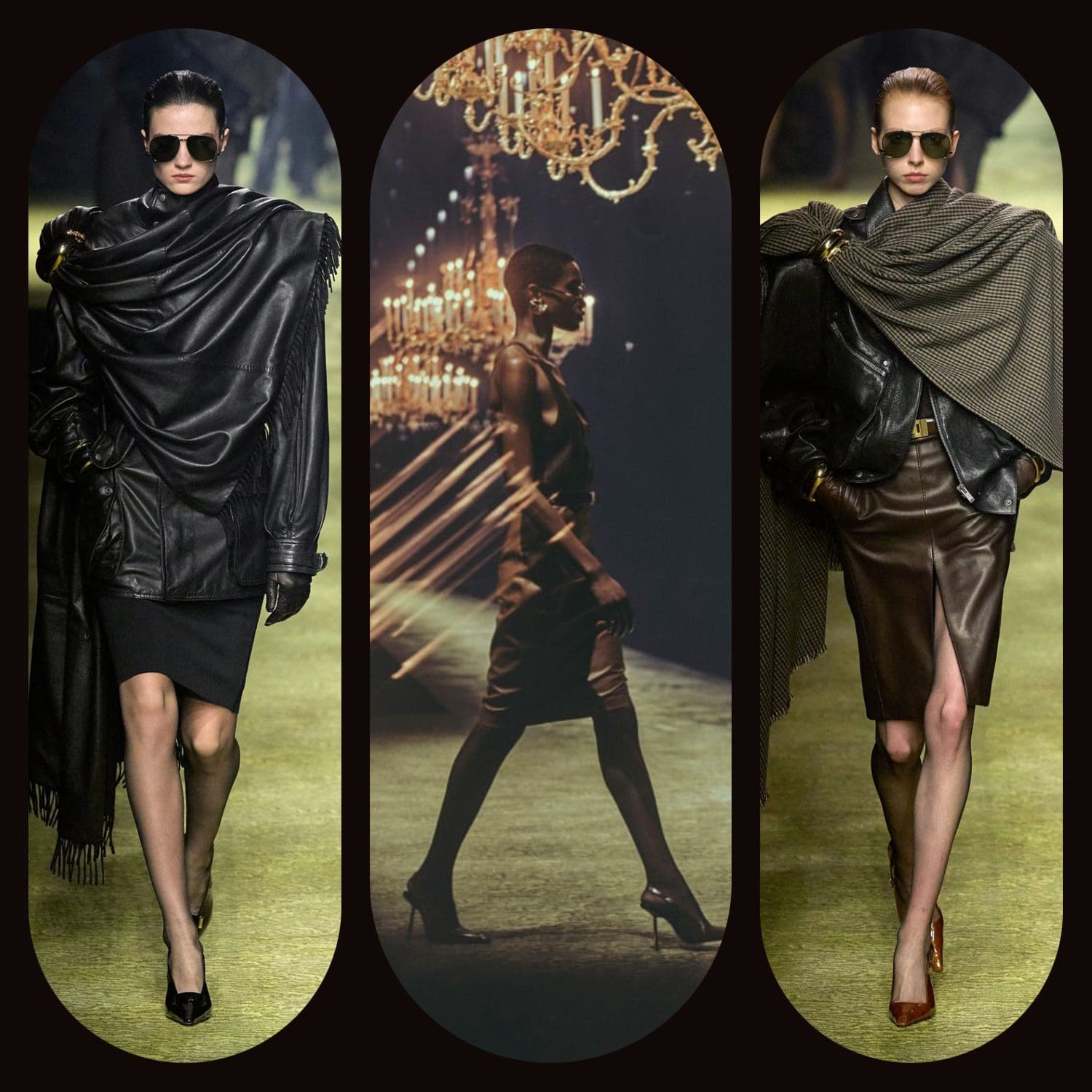 3 Saint Laurent Otoño Invierno 2023 2024 París Runway Revistas