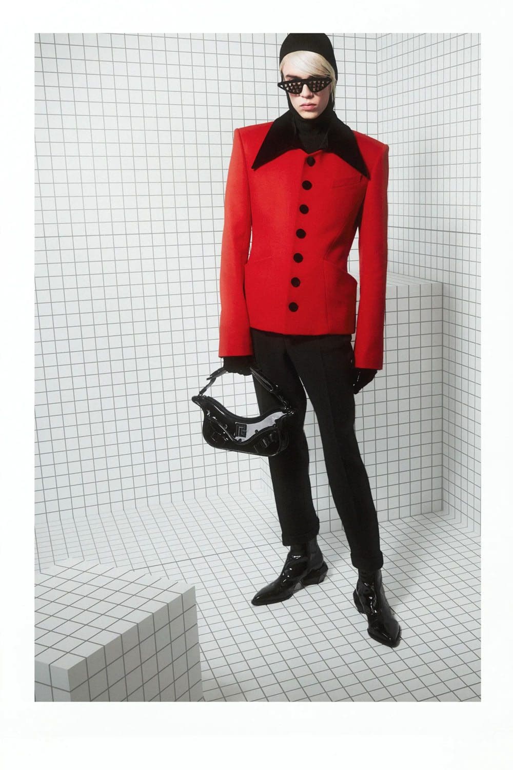 Balmain Fall 2023 Menswear by Olivier Rousteing Runway Magazine 25
