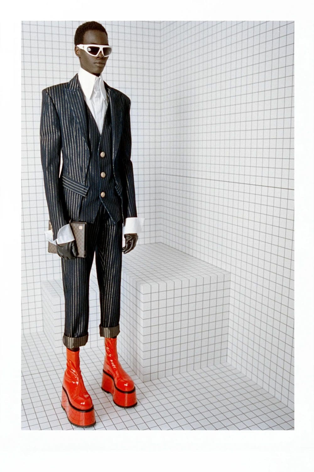 Balmain Fall 2023 Menswear by Olivier Rousteing Runway Magazine 43