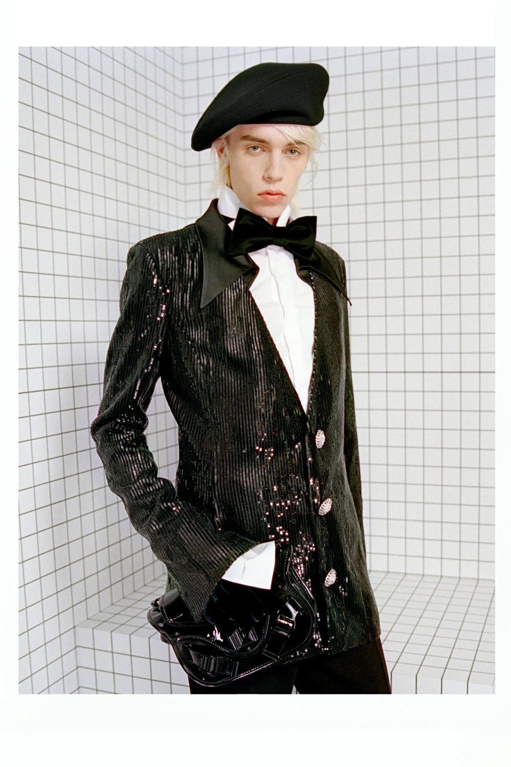 Balmain Fall 2023 Menswear by Olivier Rousteing Runway Magazine 47