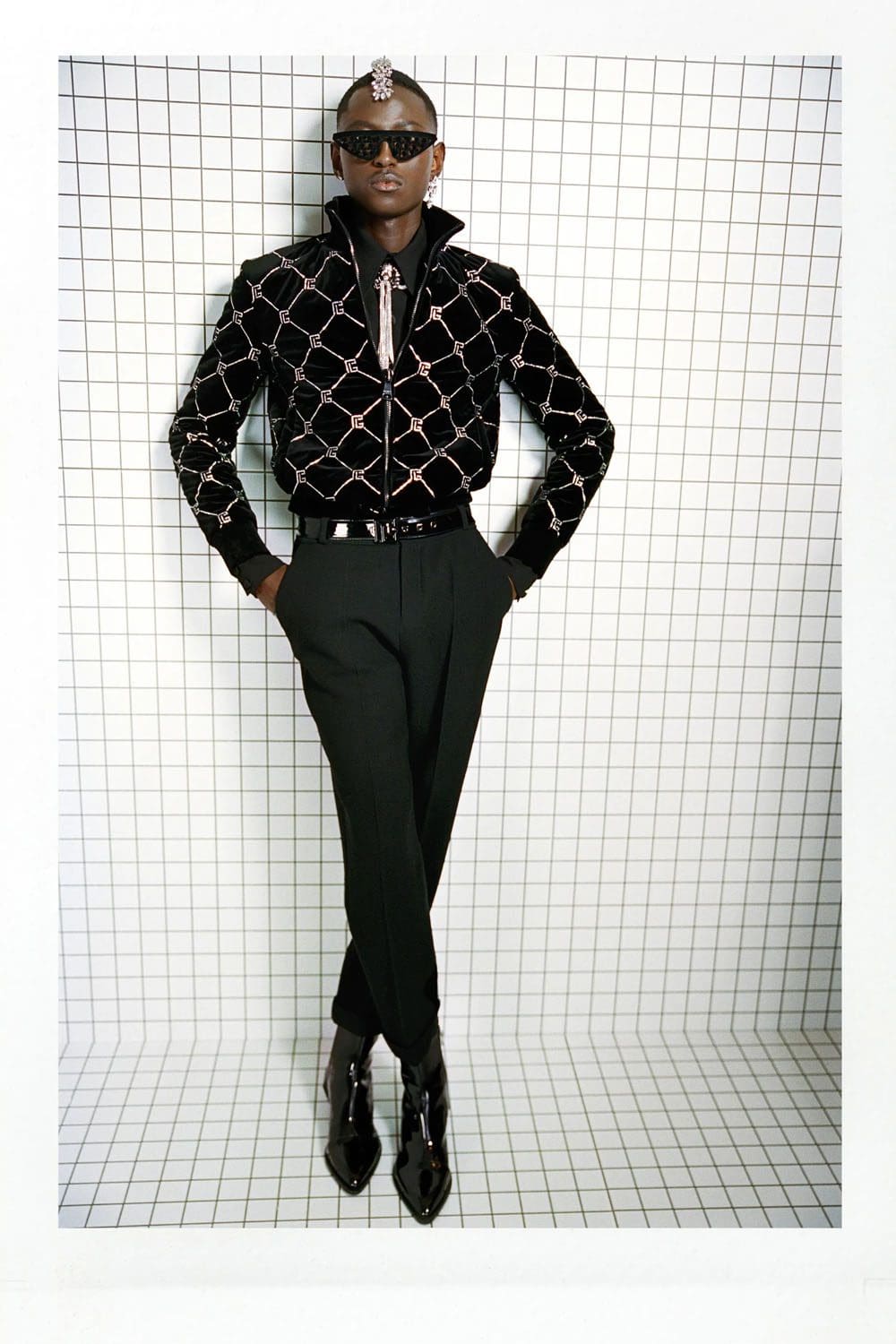 Balmain Fall 2023 Menswear by Olivier Rousteing Runway Magazine 53